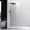 Bright Chrome, variant on UKH07B2 42 in. W x 80 in. H Frameless Fixed Shower Glass Panel in Chrome with 3/8 in. Clear Tempered Glass