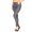 Gray, variant on Yelete Women's Classic Solid Skinny Jeggings, Grey, XL