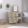 thumbnail image 2 of Mueble Tocador Wesley Beige y Blanco Virtual Muebles, 2 of 9