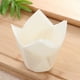 thumbnail image 5 of 100 envoltorios para cupcakes, capacillos con forma de tulipán, para muffins, pasteles y recuerdos de fiesta, color blanco, 5 of 7