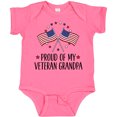 thumbnail image 3 of Inktastic Military Proud of Veteran Grandpa Boys or Girls Baby Bodysuit, 3 of 5