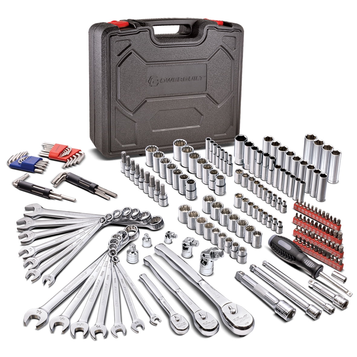 Powerbuilt 200 Piece Master Mechanic's Service Tool Set 642472