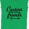 thumbnail image 4 of Inktastic Cousins Make the Best Friends with Arrow Boys or Girls Baby Bodysuit, 4 of 5