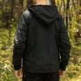 thumbnail image 7 of Men's Lightweight Windbreaker Outdoor Climb Hiking Jacket Full Zipper Weatherproof Hooded, 7 of 7