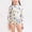 White, variant on NAISIBABY Girls Rash Guard Swimsuit, Long Sleeve Sun Protection Floral Prints Quick Dry Zip-Up Beach Sports Bathing Suit White 7T