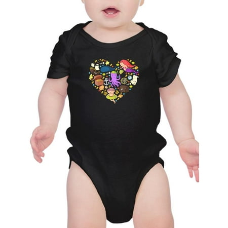 

Pirate Love Icons Bodysuit Infant -Image by Shutterstock 12 Months