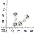 thumbnail image 3 of LEEYNEERGym Necklace For Men Dumbbell Shape 20Pcs, 3 of 8
