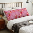 thumbnail image 4 of Naloa Cute Strawberry Body Pillow Cover, Pillowcases with Hidden Zipper Breathable Long Pillow Case (Pillows are not included,20x54 inch), 4 of 7