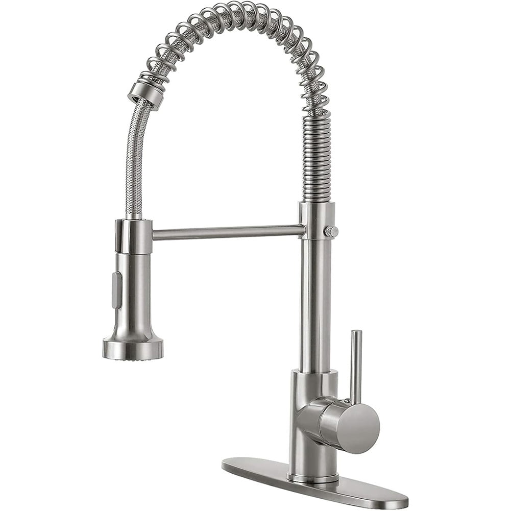 Kitchen faucets with hand shower, kitchen sink faucet, single handle