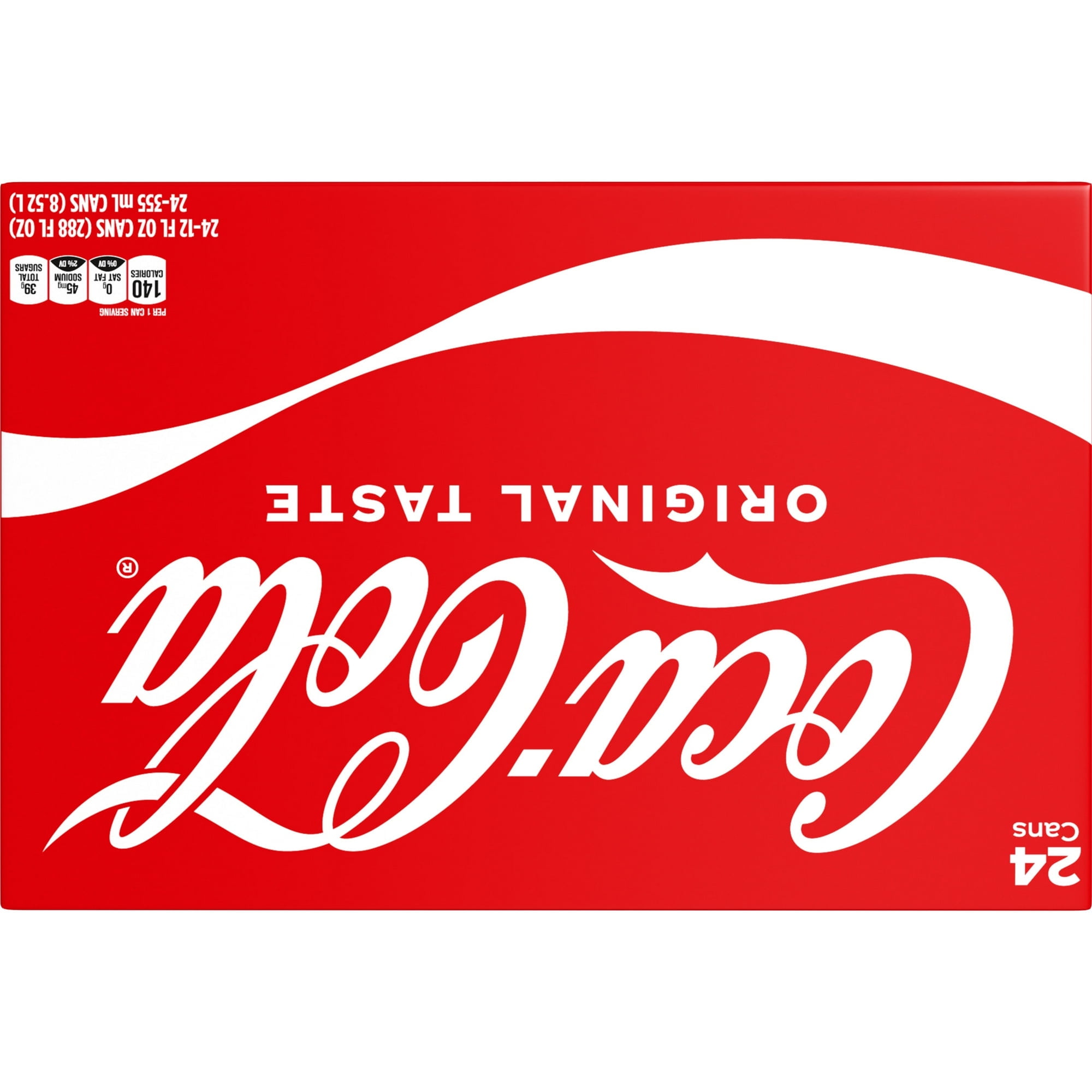 Coca-Cola Classic Soda Pop, 12 fl oz Cans, 24 Pack