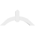 thumbnail image 2 of 36"W x 16 1/2"H x 4"D x 4"F, 11/12 Pitch, Archdale Architectural Grade PVC Gable Bracket, 2 of 8
