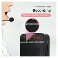 thumbnail image 4 of 10W Voice Amplifier for Teachers Megaphone AUX Audio Sound Speaker Recording FM Radio With Wired Microphone Tour Guide ,Loud Sound, 4 of 6