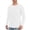 White, variant on WAGUTH Men's UPF 50 Sun Shirt Quick Dry Breathable Long Sleeve Crew Neck Tops for Hiking Fishing Outdoor