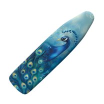 HELLHERO Peacock Ironing Board Cover, 15×54inch, This Cover Fits Most Standard Boards, Dust - Proof Ironing Accessory for Home Decoration