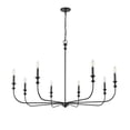 thumbnail image 2 of Millennium Lighting 29608-MB Savanne 8 Light 48" Wide Taper Candle Style Chandelier -, 2 of 5