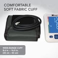 thumbnail image 6 of Zewa Smart Arm Blood Pressure Monitor | 60-Reading Memory | 2 Adjustable Cuffs (8.7”-16.5” & 13.4”-18.9”) | Irregular Heartbeat Detection | Illuminated Display | Date & Time Function, 6 of 10