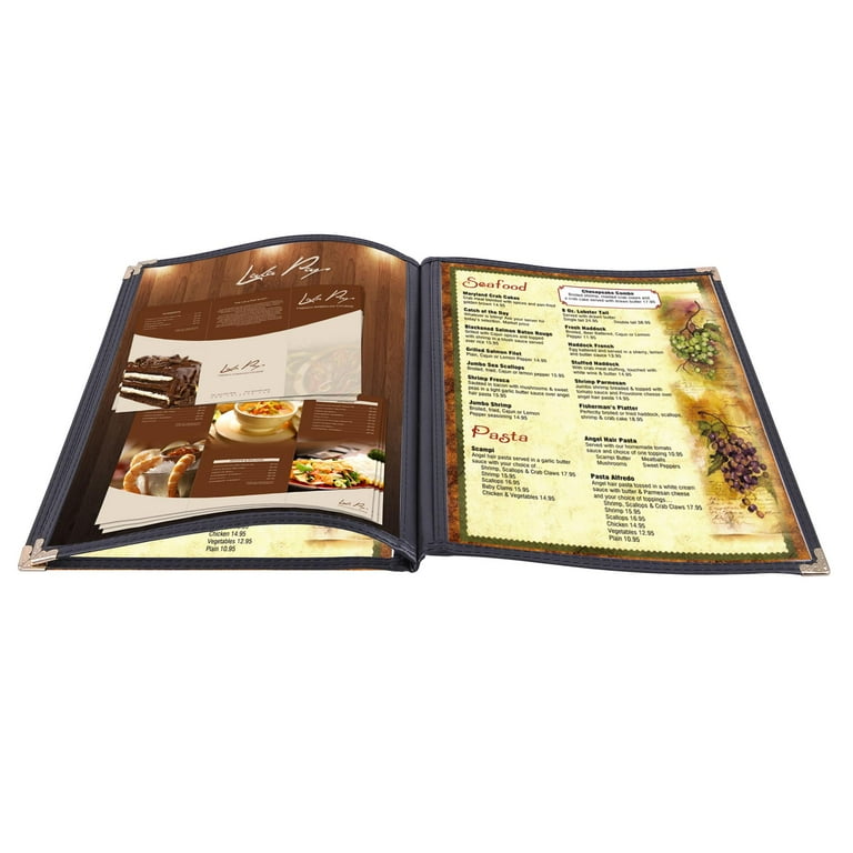 fpshps様用 3冊セット WeChef 30 Pack 14x8.5 Menu Covers, 3 fpshps様用 3冊セット WeChef 30 Pack 14x8.5 Menu Covers, 3