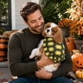 thumbnail image 4 of Funny Dog Turtle Shell Costume Creative Tortoise Cosplay Pet Apparel Comfortable Polyester Puppy Outfit for Halloween Party Holiday Photo Booth Festive Dress‑up (L), 4 of 6