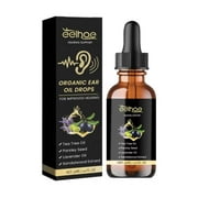 Organic Ear Oil Drops – Natural Ear Health Support – 30ML