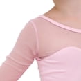 thumbnail image 3 of Children Girls Lace Long Sleeve Ballet Latin Proctice Dress Dancewear Costumes,4-14Y, 3 of 7