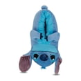 thumbnail image 3 of Disney Women’s Lilo and Stitch Slippers, Comfort Slip-on Stitch Indoor 3D Plush Slippers Blue - 5/6, 3 of 5