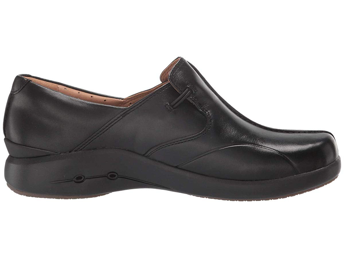 Clarks - Clarks Un Loop 2 Walk Black Leather - Walmart.com - Walmart.com