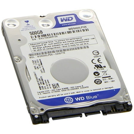 western digital 500gb 2.5 playstation 3/playstation 4 hard drive (ps3 fat, ps3 slim, ps3 super slim,