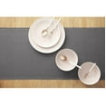 thumbnail image 3 of Fringe Linen Table Runner 72 Inches Long - 100% Pure Linen Charcoal Dining Table Runner 14 x 72 Inch - Handcrafted and Machine Washable, 3 of 5