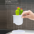 thumbnail image 3 of Cactus Bottle Brush, Straw Multifunctional Cleaning Brush Set, Full-Angle, 3 of 5