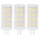 thumbnail image 1 of Lot de 3 ampoules LED G4 5 W T3 JC à double culot à broche AC DC 12-24 V, intensité variable, éclairage d'extérieur, lumière naturelle, 1 of 4