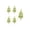 Green, variant on Faux Berry Stems, 5 Pcs 15-Head Artificial Berries, Fade Resistant Glitter Foam Floral Picks, Realistic Lifelike Christmas Decor for Tree, Wreath, Table Centerpieces, Home, 4.92 Inch