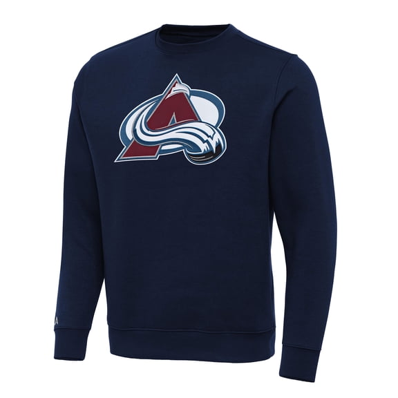 Men's Antigua Navy Colorado Avalanche Big & Tall Victory Pullover Sweatshirt