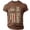 Brown_#02, variant on Sewkxo Men T Shirts Trendy 250th Anniversary American Flag Printed Crew Neck Pullovers Spring Summer Loose Casual Short Sleeve Shirt,Gray L