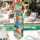 thumbnail image 3 of Vestido largo floral bohemio largo con estampado de verano para mujer para fiesta de noche en la playa Fridja  nalpqowj5619, 3 of 7