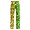 thumbnail image 5 of FrzhBrz Cotton Pj Pants for Women St Patricks Day Pajama Pants Comfy Lucky Shamrock Print Drawstring Sleepwear Bottom, 5 of 7