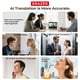 thumbnail image 4 of Auriculares Traductores ERAZERL XP18 Bluetooth 6.0 134 Idiomas, 4 of 9