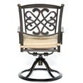thumbnail image 4 of Patio Glider Chairs, Swivel Rocker, Garden Backyard Chairs Outdoor Patio Furniture Set of 2, 4 of 9