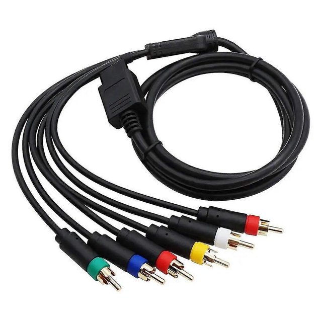 Rgb/rgbs Cable For N64 Sfc Snes Video Consoles Composite Cable Strong Stability Without Bnc Adapter Banmo
