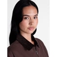 thumbnail image 4 of Madden NYC Women's Cotton Twill Bomber Jacket, Sizes XXS-XXL, 4 of 6