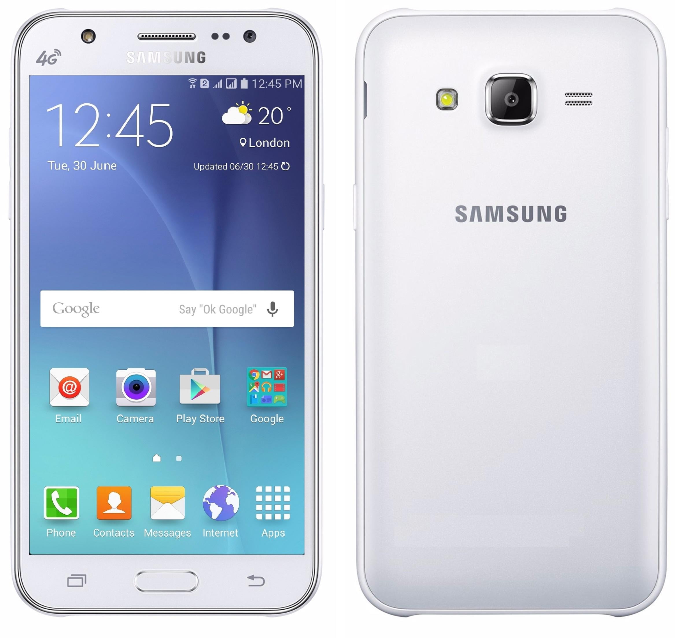 Samsung J5 J500M 8GB Unlocked GSM 4G LTE Cell - White - Walmart.com