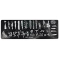thumbnail image 1 of Nail Stamping Plate Various Patterns Clear Engraved Rust-Proof Polish Printing Flowers Nail Art Stamp for Girl, 1 of 10