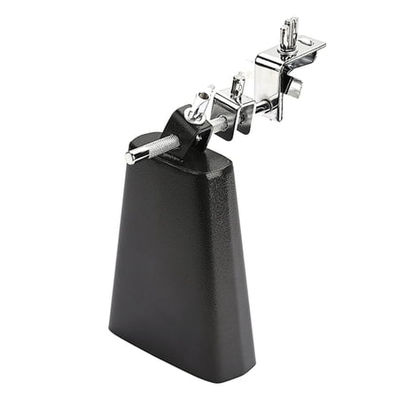 ifundom Metal Cowbell for Drum Set - Practical Percussion Accessory, 1 Set for Music and Band Use