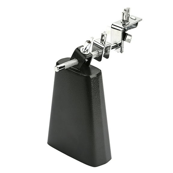 ifundom Metal Cowbell for Drum Set - Practical Percussion Accessory, 1 Set for Music and Band Use