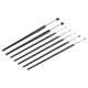 thumbnail image 1 of 7x Acrylic UV Gel Nail Brush Set Gel Brush Brush Nail Art Design Pen black, 1 of 5