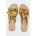 thumbnail image 2 of Banana Republic Womens Snake Print Sandals, Yellow, 8, 2 of 2