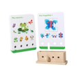 thumbnail image 2 of Bunblic Color Sorting Shape Sorter Toy Shape Recognition Patience Montessori Shape Pattern Toy Brain Teaser Puzzle Shape Matching Toy Difficult Level, 2 of 8