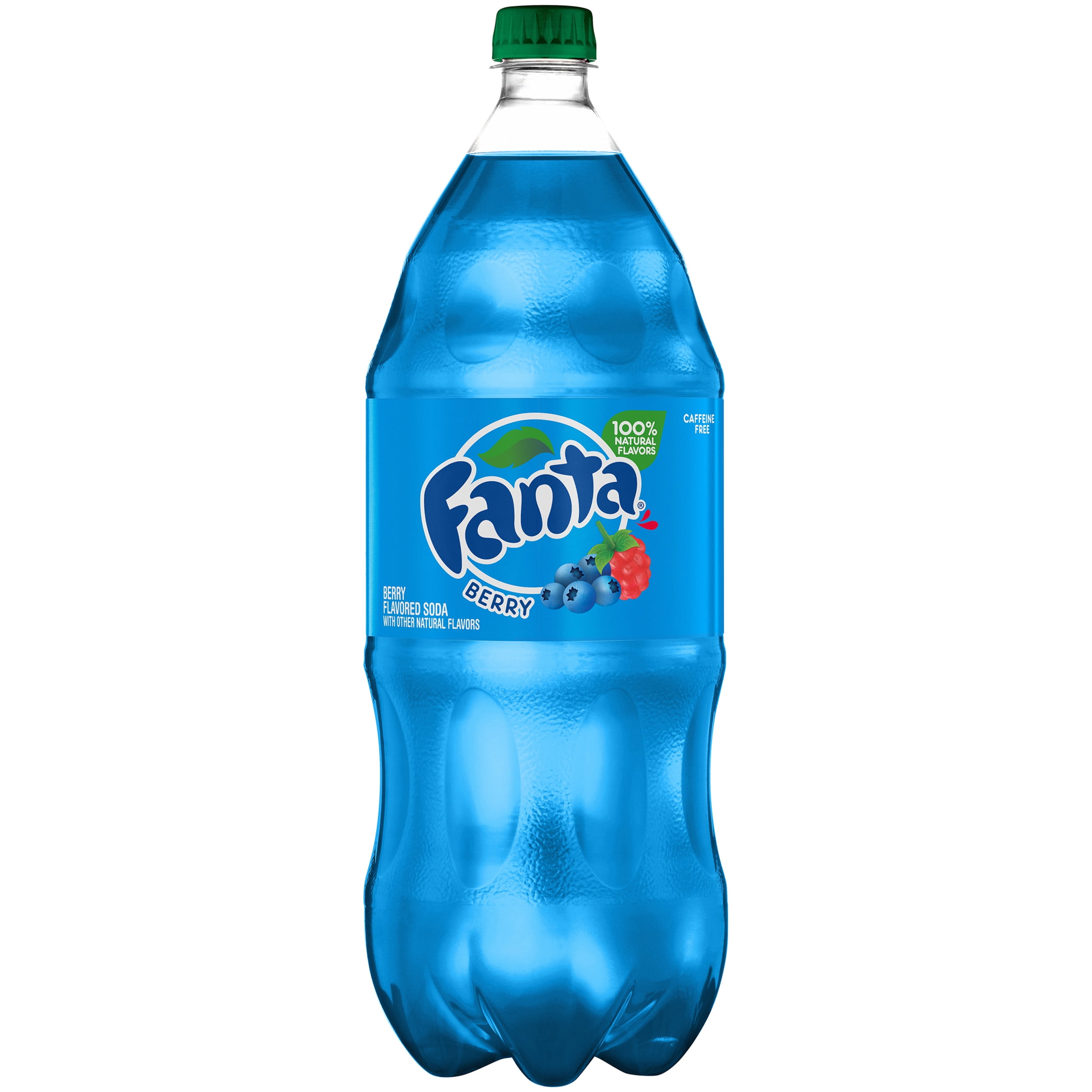 Fanta Berry Fruit Flavored Soda Soft Drink, 2 Liters