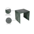 thumbnail image 2 of Meridian Furniture Canova Green Marble End Table, 2 of 8