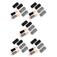 thumbnail image 2 of kurtrusly 4x Lightweight Absorb Wrist Sweat Bands Stay Comfortable During Any Sports 5Set, 2 of 6