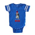 thumbnail image 1 of CafePress - Nice Beagle Christmas - Cute Infant Baby Football Bodysuit, 1 of 1